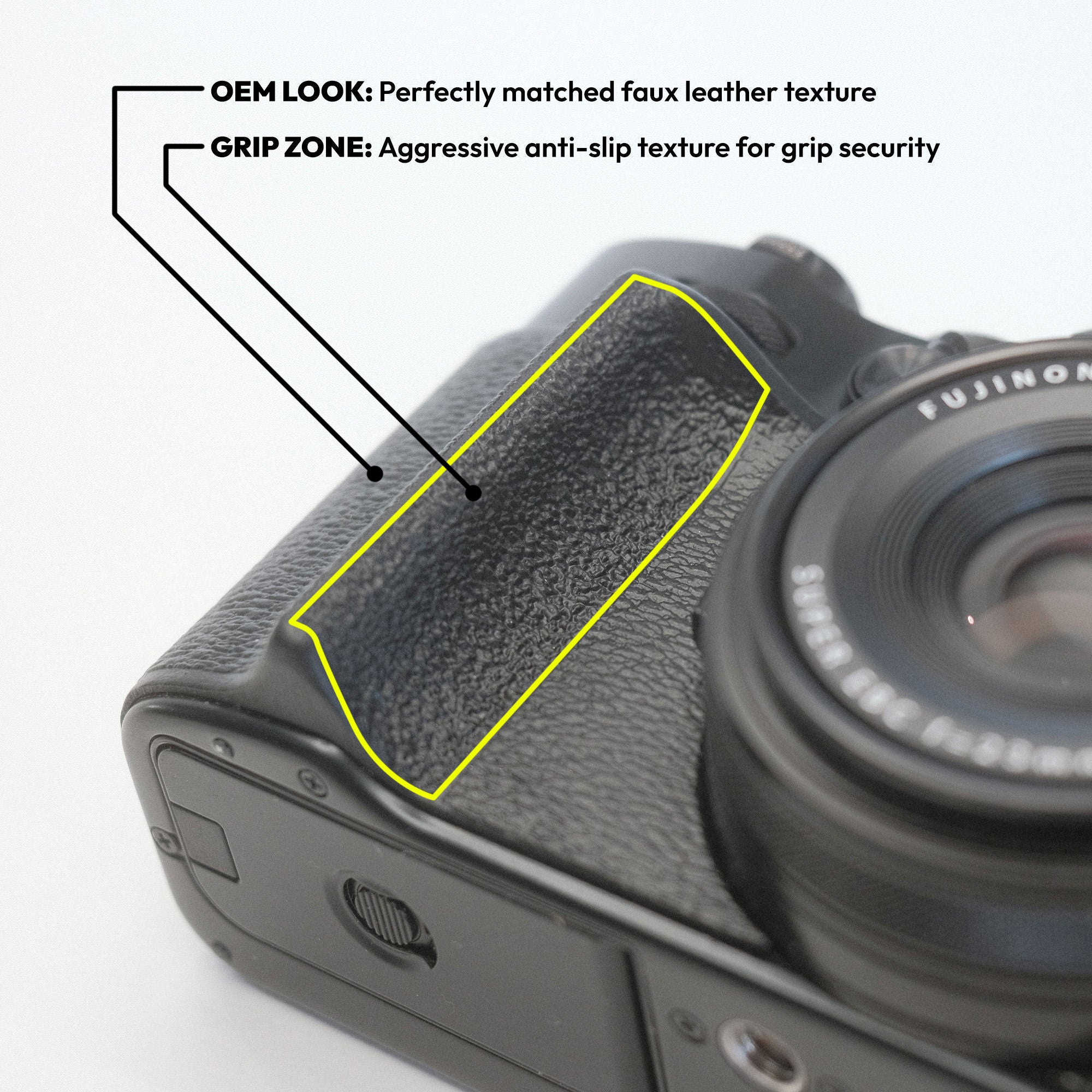 Fujifilm X100VI / X100V Ergonomic Grip